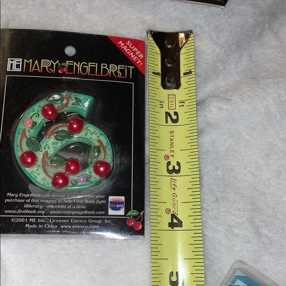 Mary Engelbreit Enseco Super Magnet #6 (Six)
